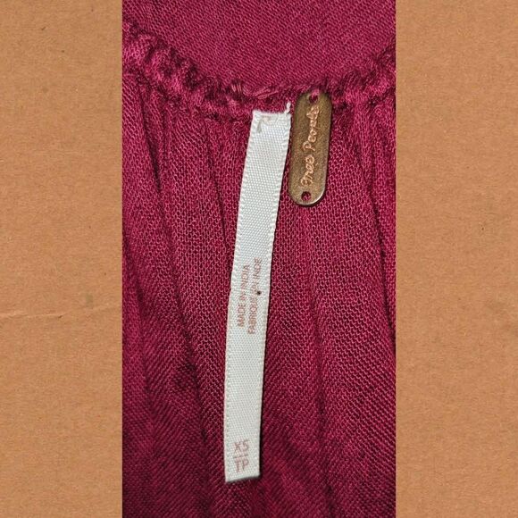 TR Free People Embroidered dress - EUC - Picture 5 of 7